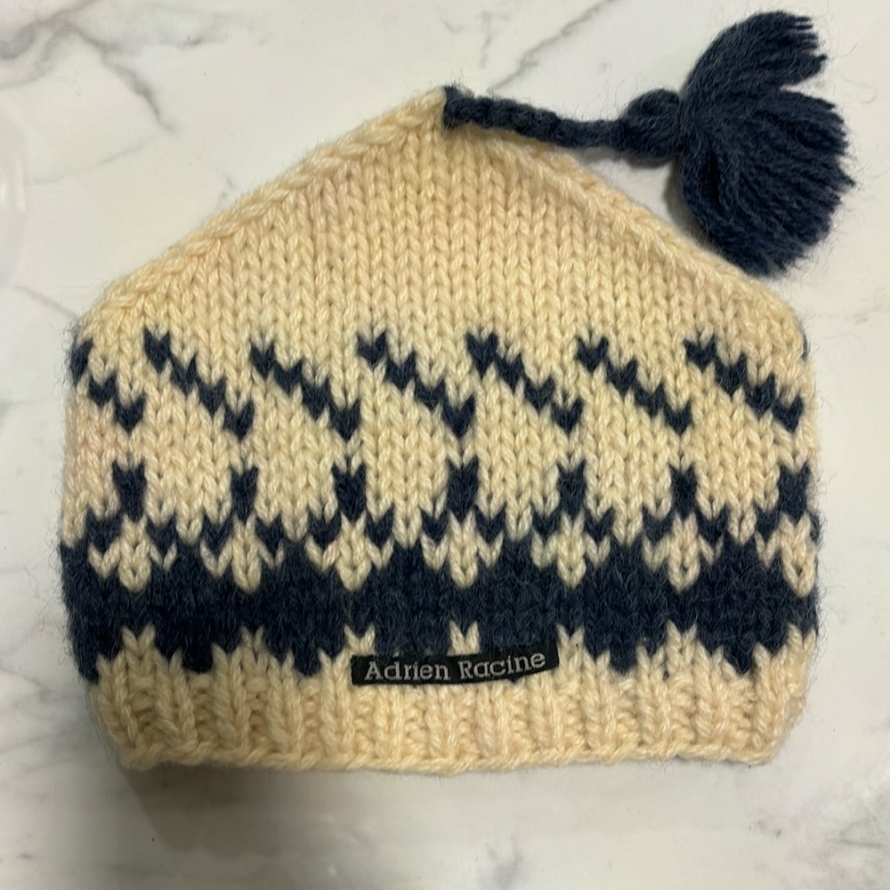 Adrien Racine Vintage 100% Hand Made Wool Hat